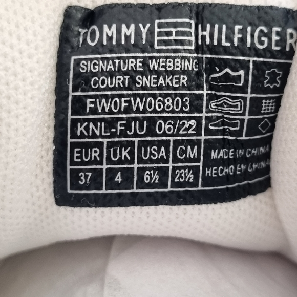 Tommy Hilfiger Women's White Sneakers - Picture 12 of 13